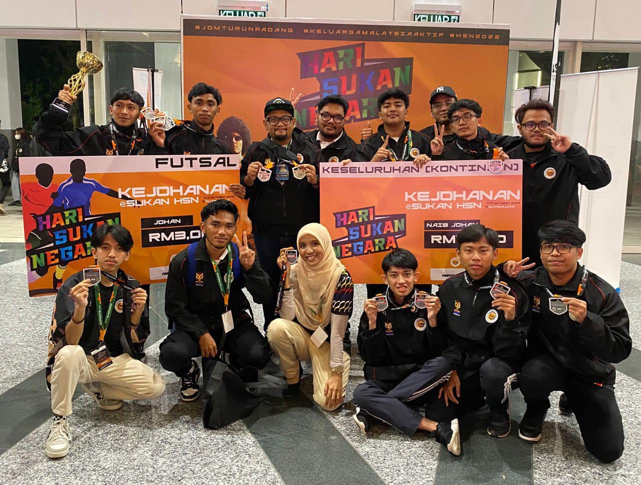 PASUKAN KKTM KEMAMAN RAIH TEMPAT KE-2 PUBG MOBILE